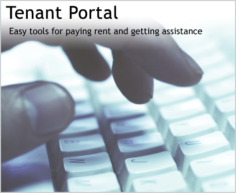 Secure Renter Portal Login Screen